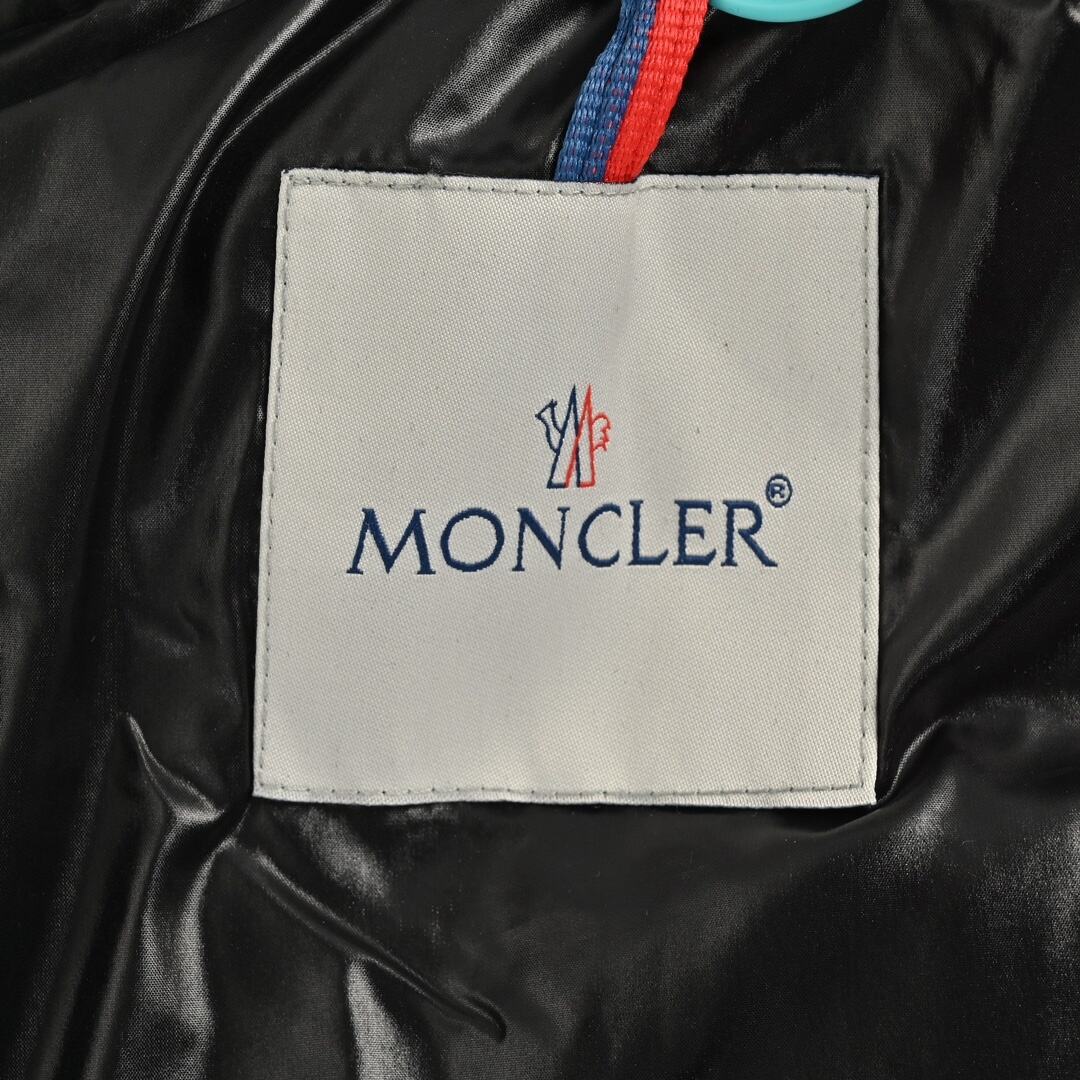 Moncler 24Fw corydale twin peaks striped hooded down jacket
