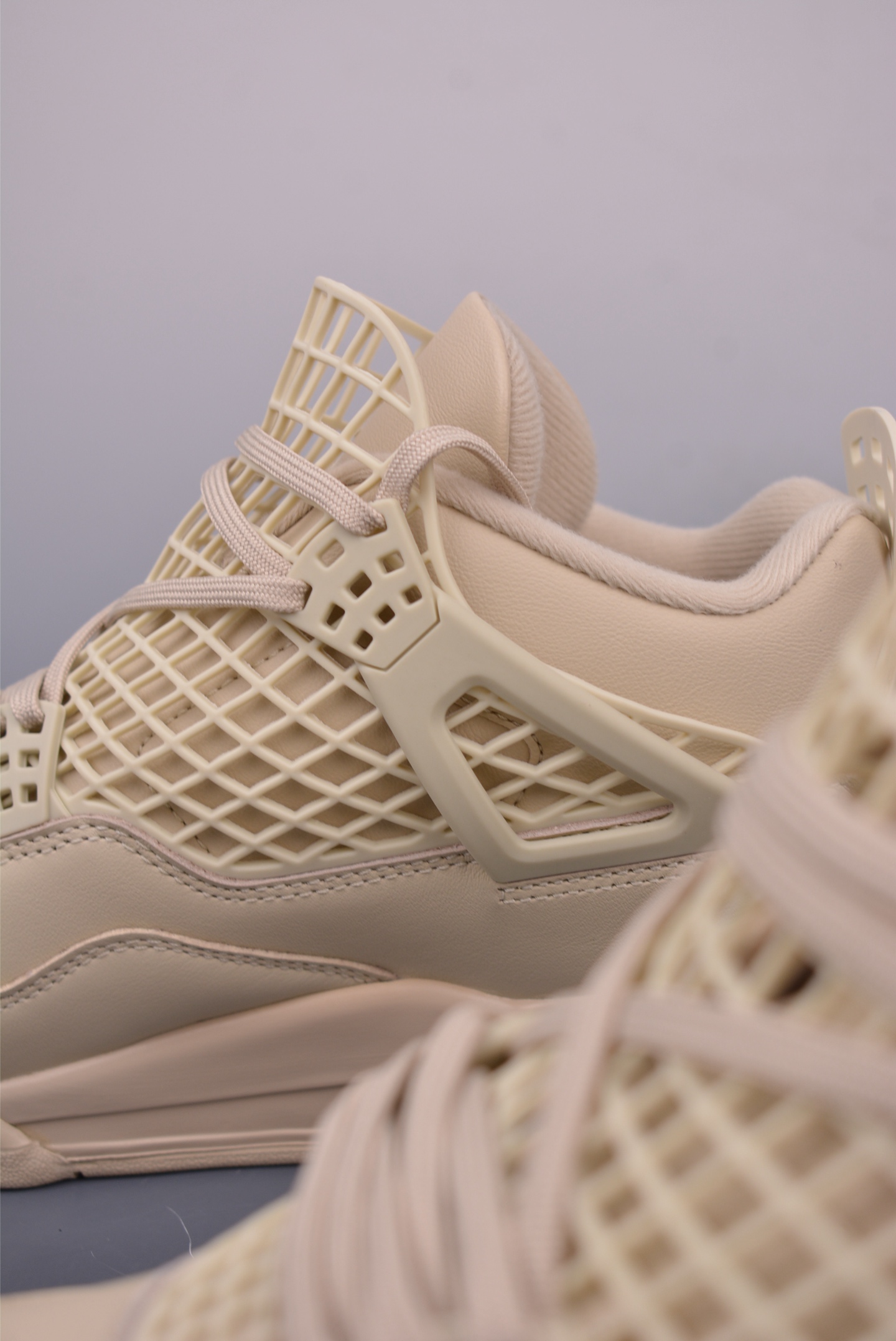 Air Jordan 4 Retro NET Grid Yellow FV7251-200