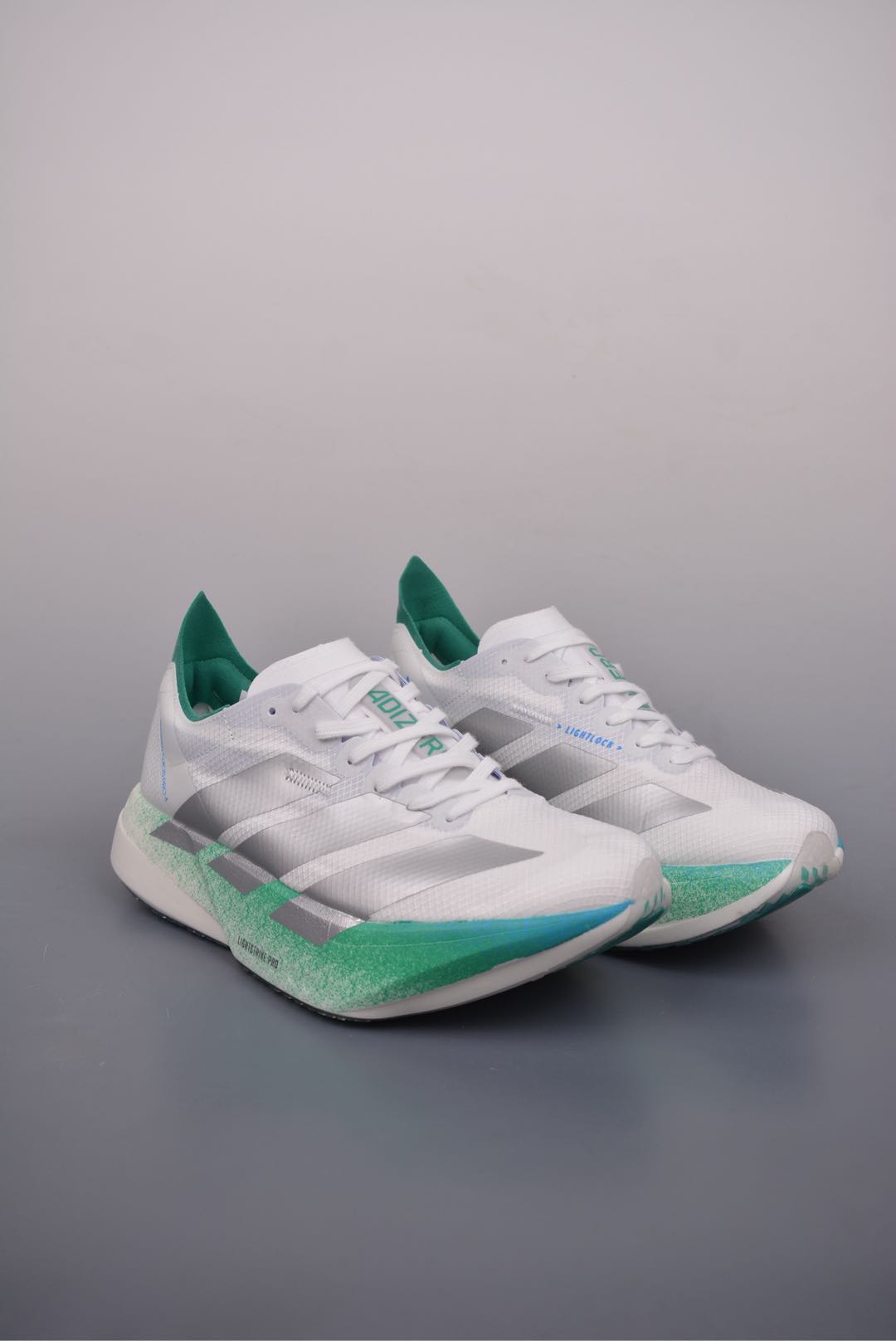 Adidas Adizero Adios Pro Evo 4 White Sliver Green JR9707