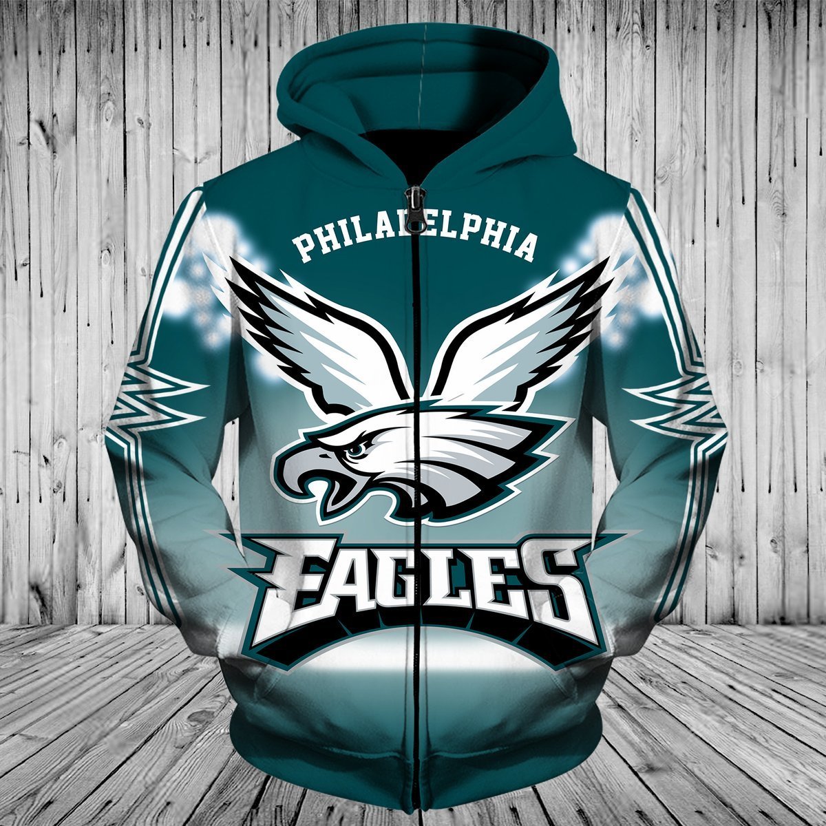 EAGLES HOODIE 3D 40