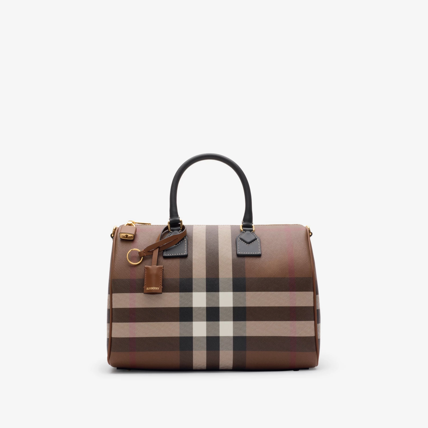 Burberry Medium Check Bowling Bag 81122251