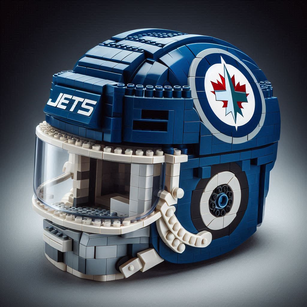 NHL LEGO Building Block Helmet