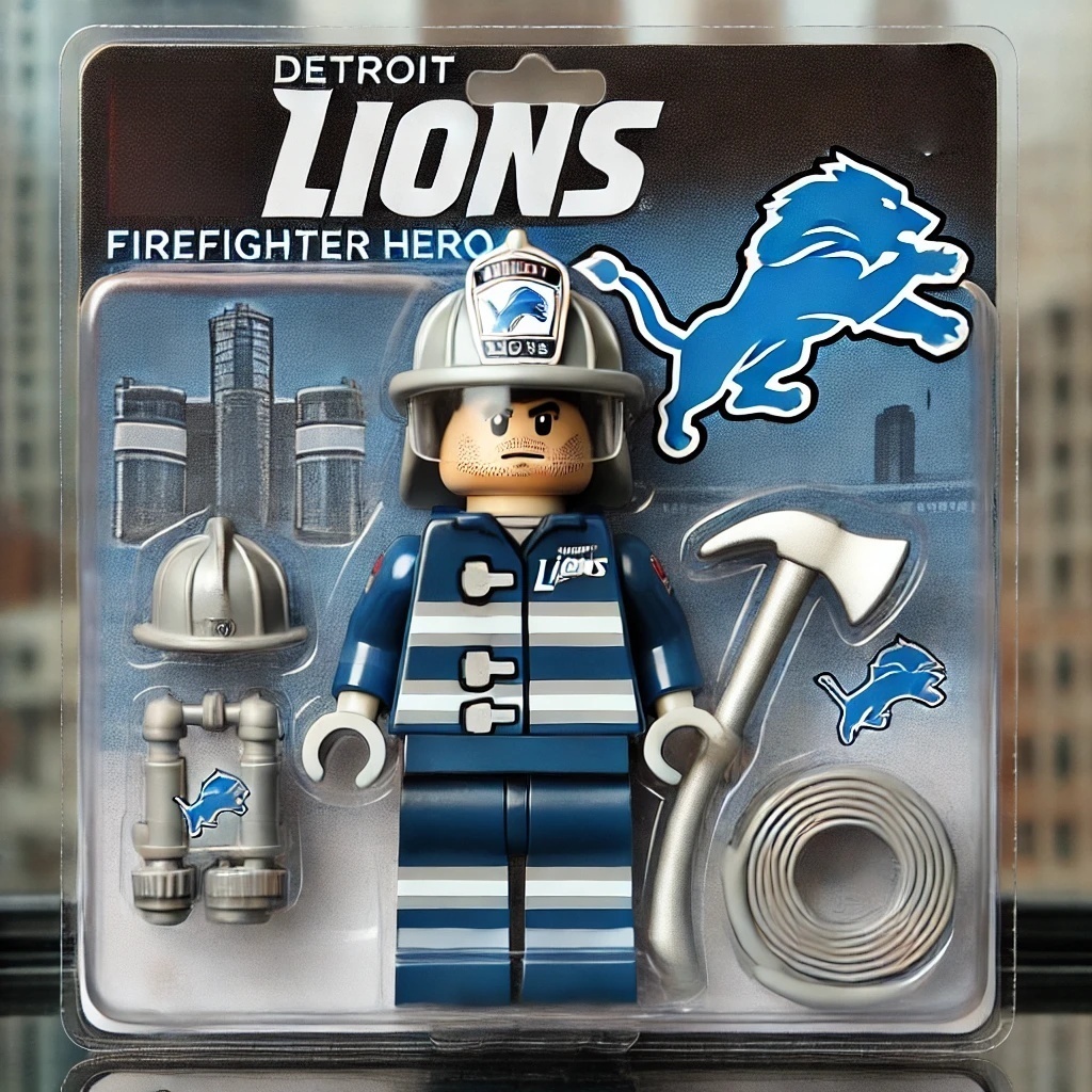 NFL Firefighter Heroes Minifigures