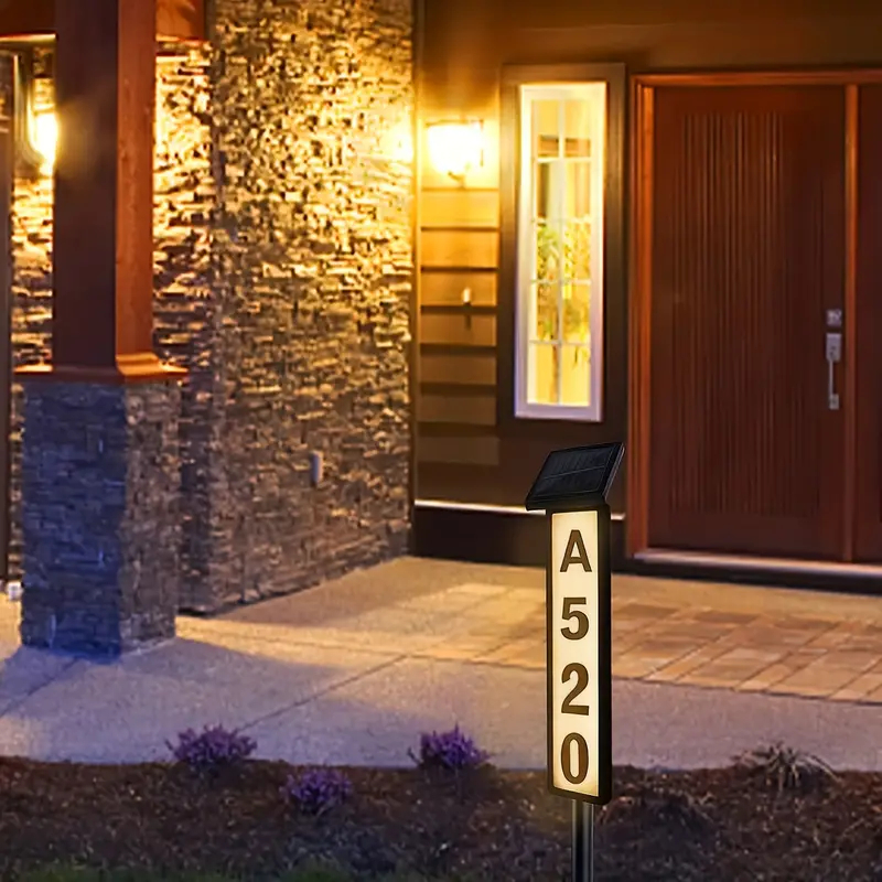 🔥On Sale🔥Solar Lighted House Address Numbers Sign💥Buy 2 Sets Get 10% OFF & Free Shipping