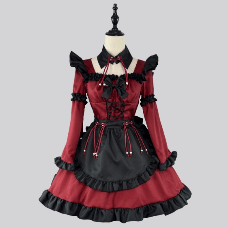 Cosplay Maid Gothic Devil Lolita Dress