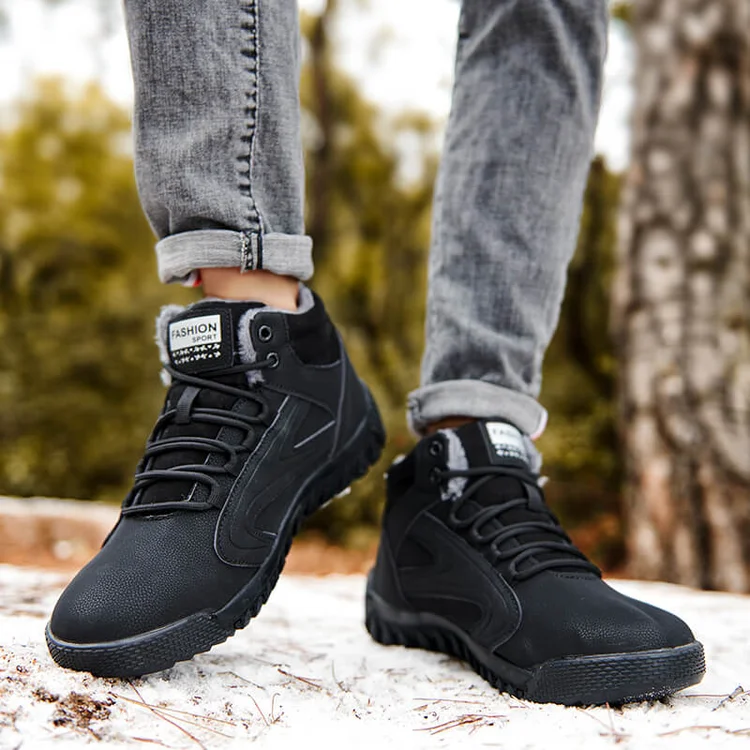 Couple's Non-Slip Plush Sneakers