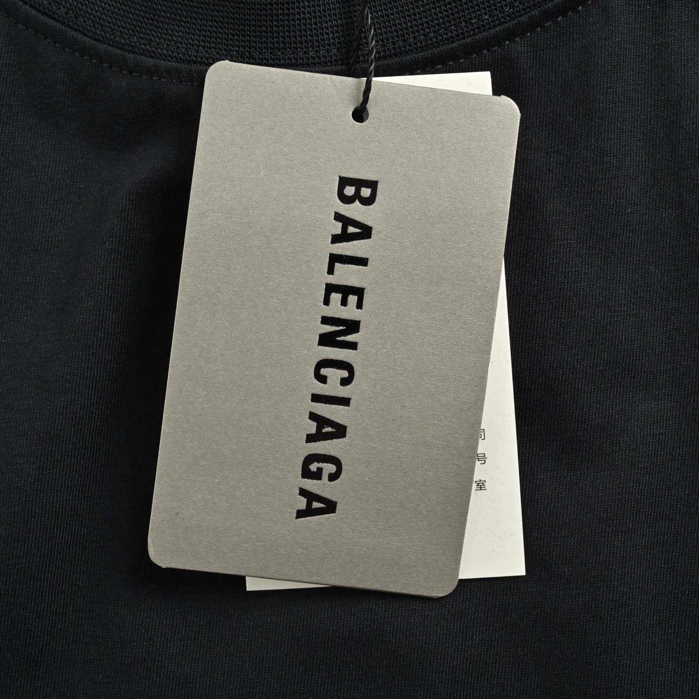 Balenciaga 25Fw ring size sticker short sleeve