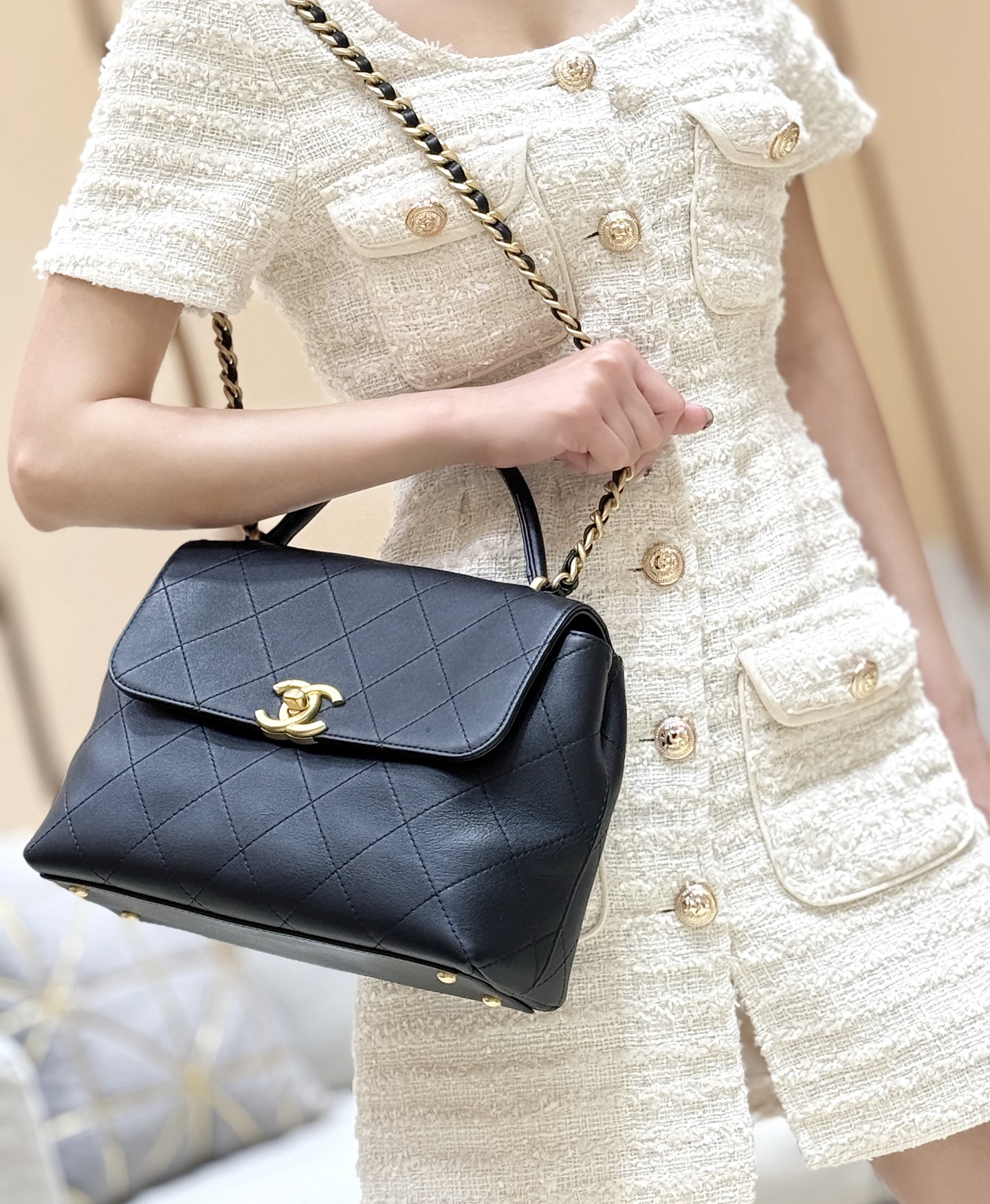 Chanel 25S Spring/Summer Collection Handle Briefcase AS5467 00148