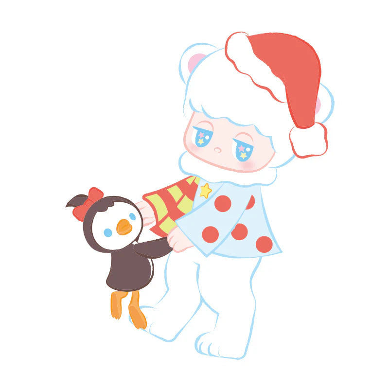 POP MART Satyr Rory Cozy Winter Time Series Blind Box for Christmas [1 Blind Box]