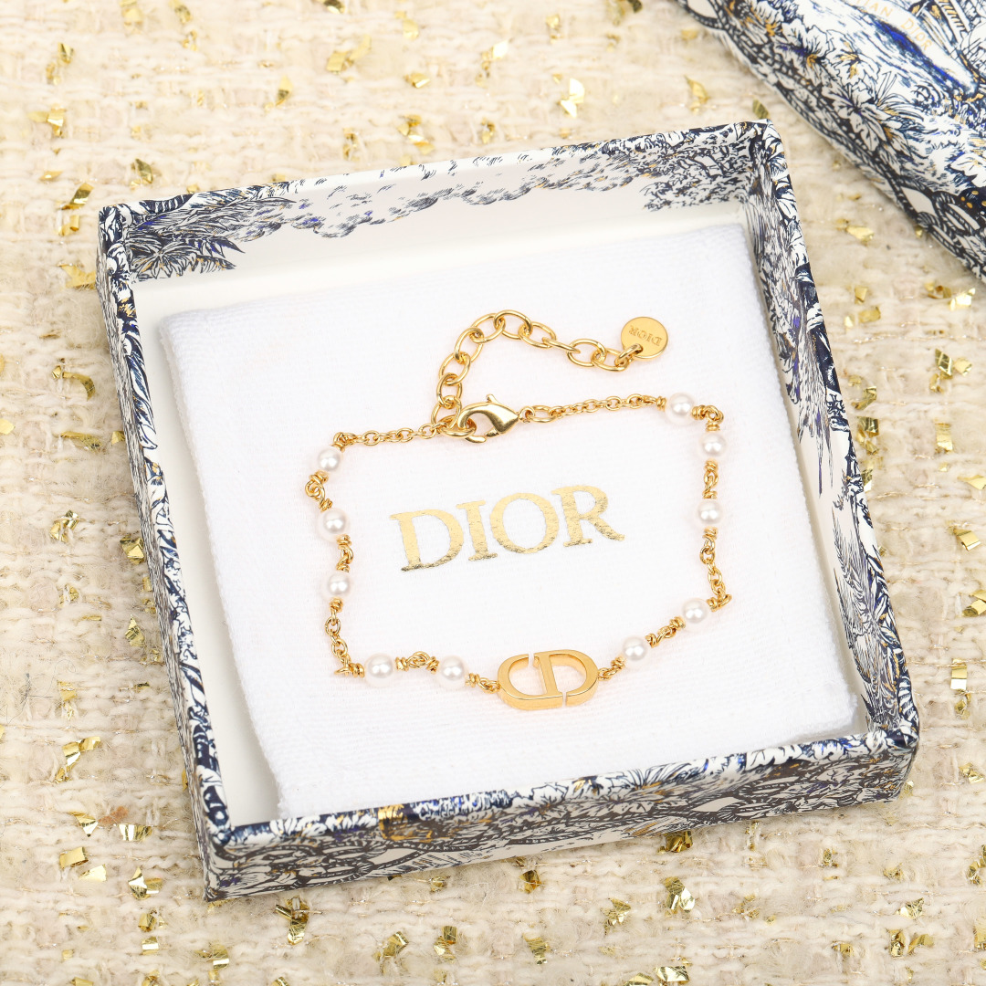 Dior CD Pearl Bracelet