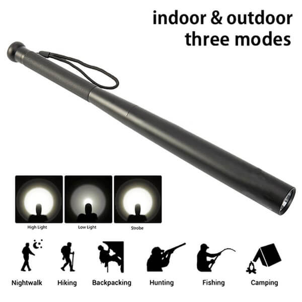 (🔥Last Day Promotion-SAVE 65% OFF)🔦Super Bright Self-Defense Multifunctional Hiking Stick LED Flashlight-BUY 2 GET 10% OFF AND FREE SHIPPING