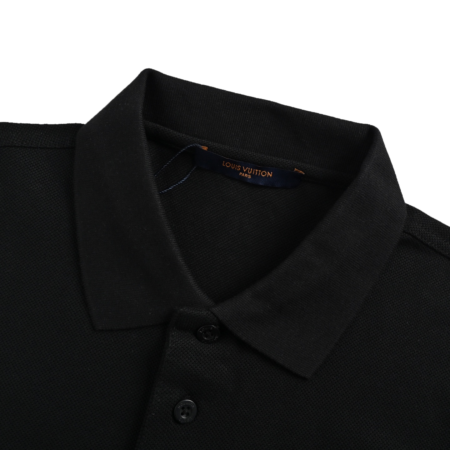 Louis Vuitton 25ss signature embroidered Polo short sleeve