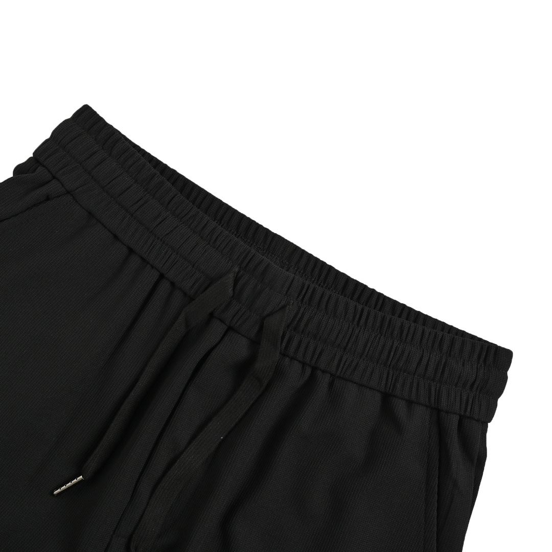 Moncler embroidered logo waffle thin trousers