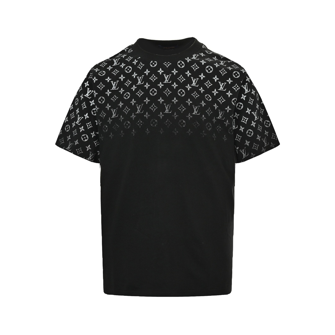 Louis Vuitton 24ss monogram gradient print short sleeve