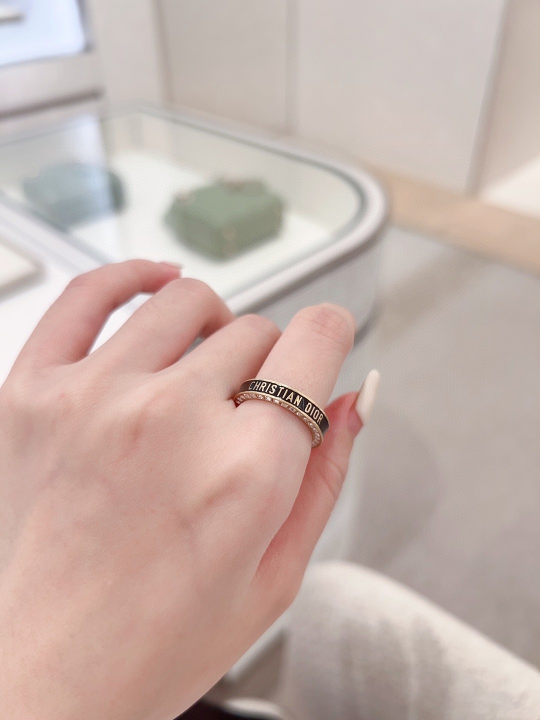 Dior diamond ring