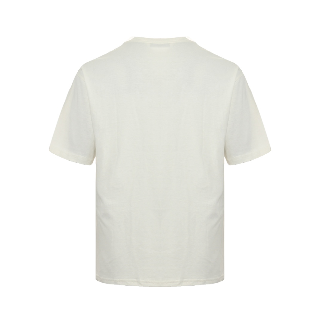 Dior 24ss lettering logo print short sleeves
