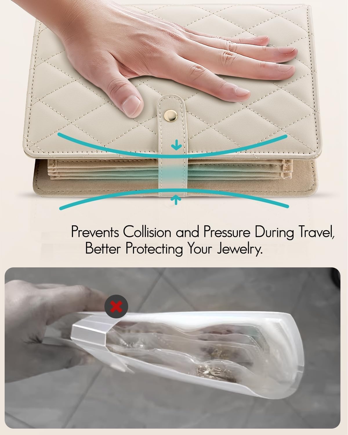 🔥ON SALE🔥Jewelry Storage Book Ring Binder