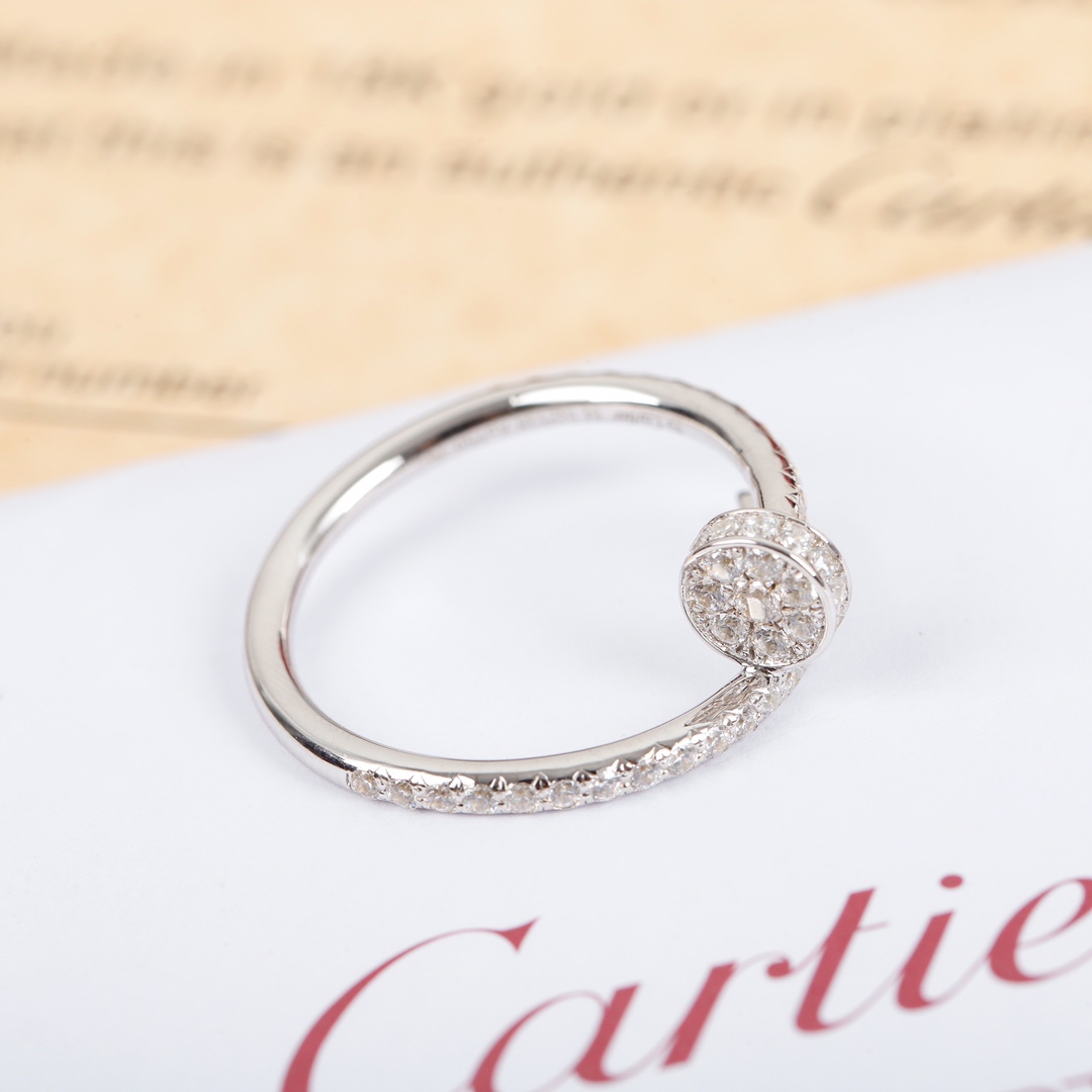 Cartier nail diamond ring
