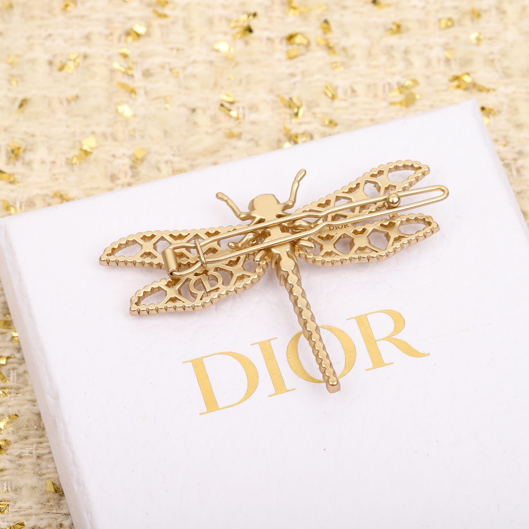 Dior Dragonfly Hair Clip