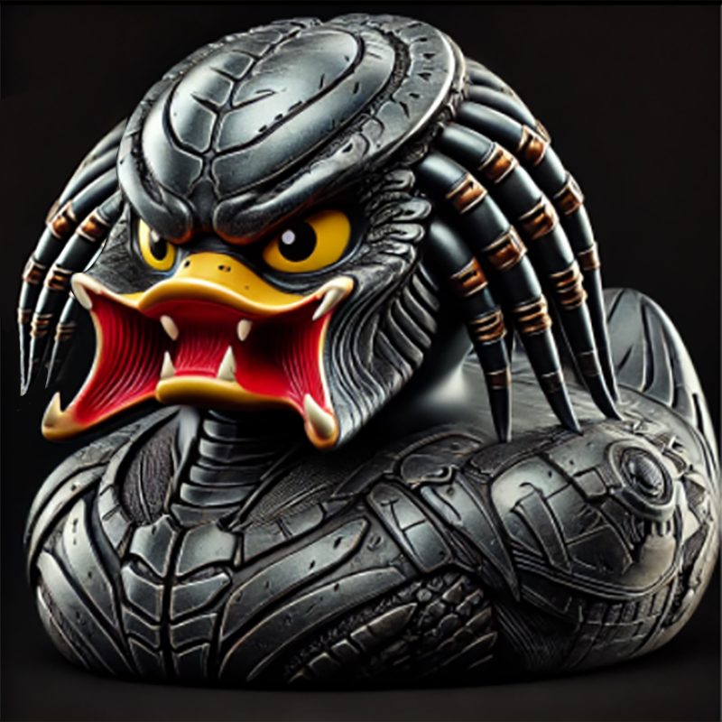 Scary Xenomorph Duck