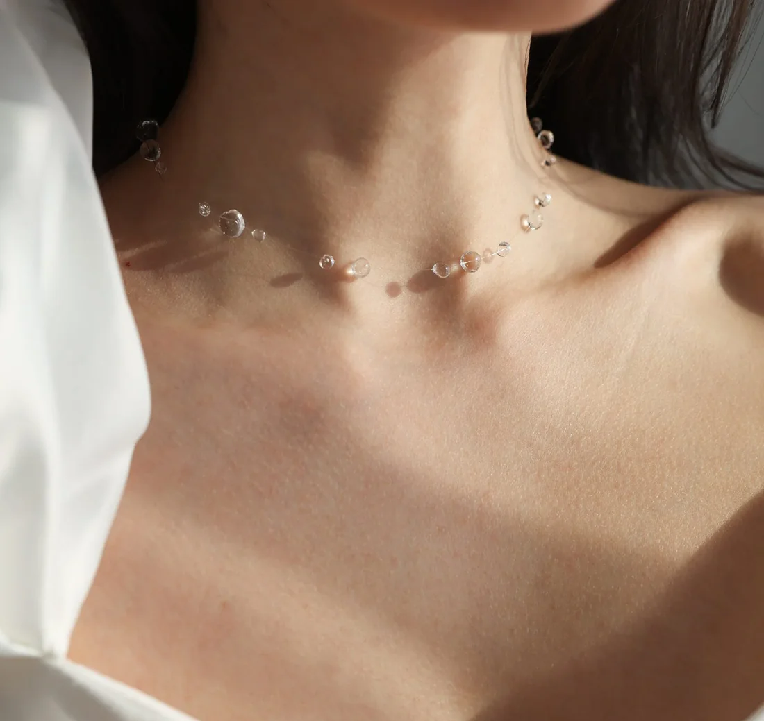 Water Drop Necklace Set