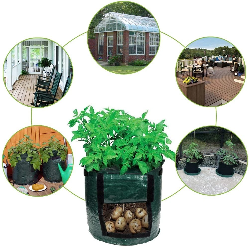 Christmas promotion buy 5 get 3 free - 50L Potato Grow Planter Container Bag