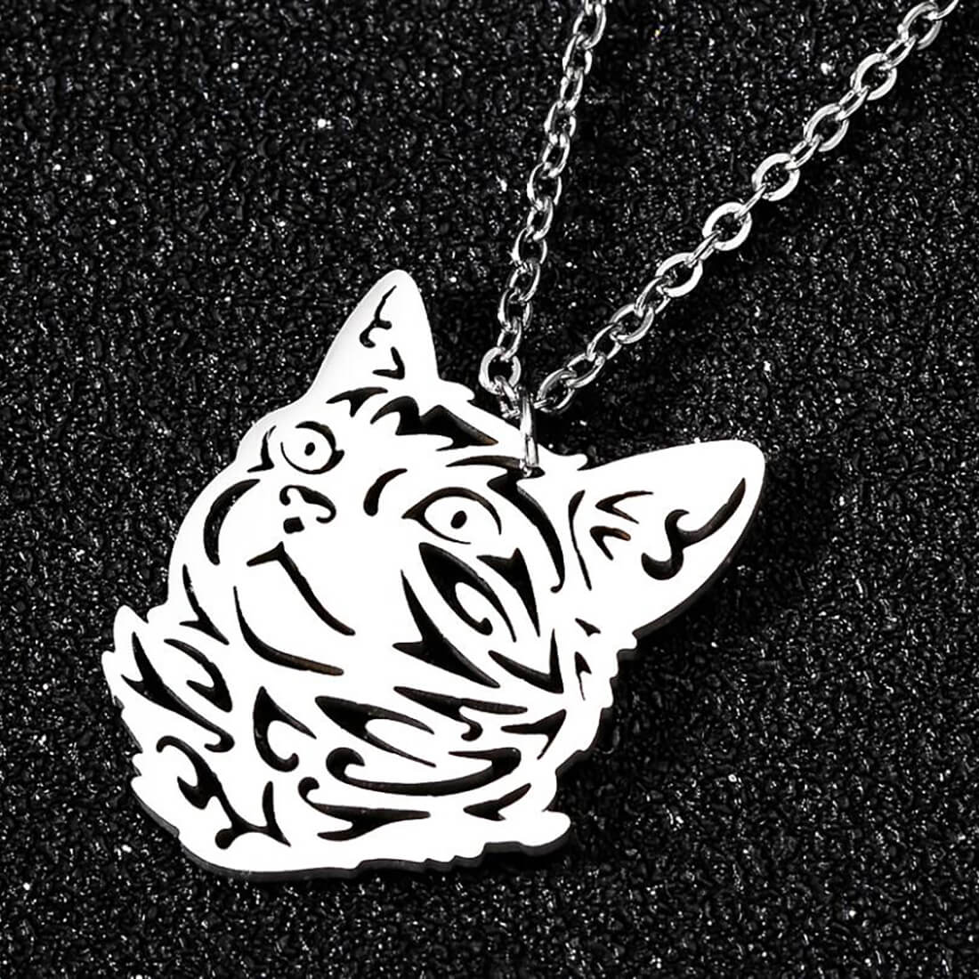 Cat Face Necklace