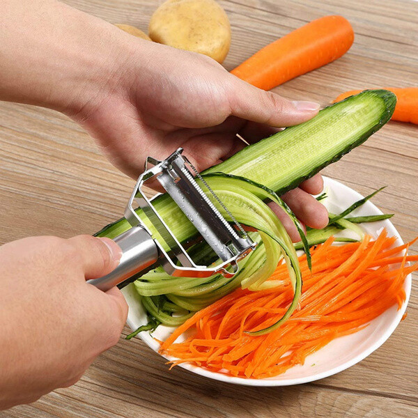 (🔥Last Day Promotion-SAVE 50% OFF) Stainless Steel Multifunctional Peeler-BUY 2 GET 1 FREE TODAY!