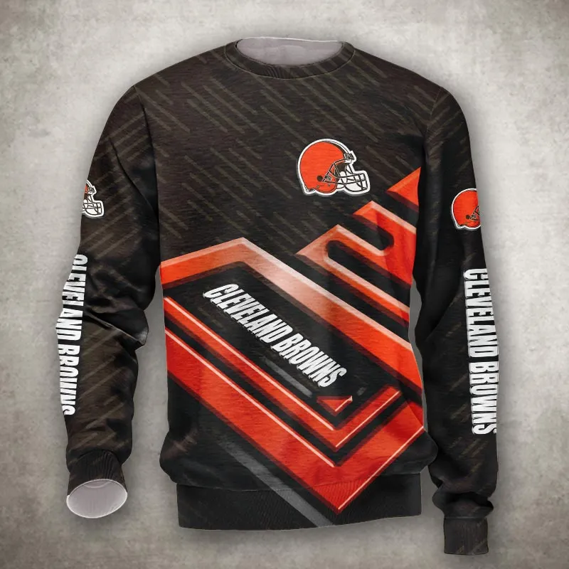 CLEVELAND BROWNS 3D HOODIE DK4379
