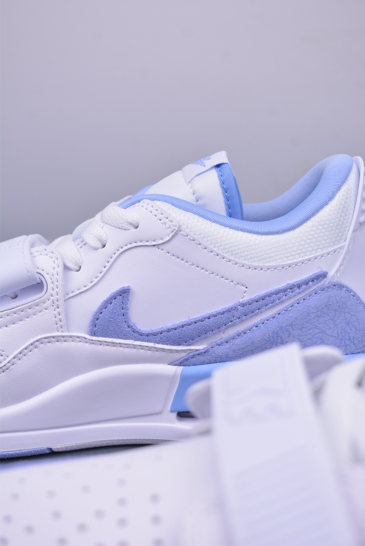 Air Jordan Legacy 312 Low basketball shoes White Card Blue FQ7827-104