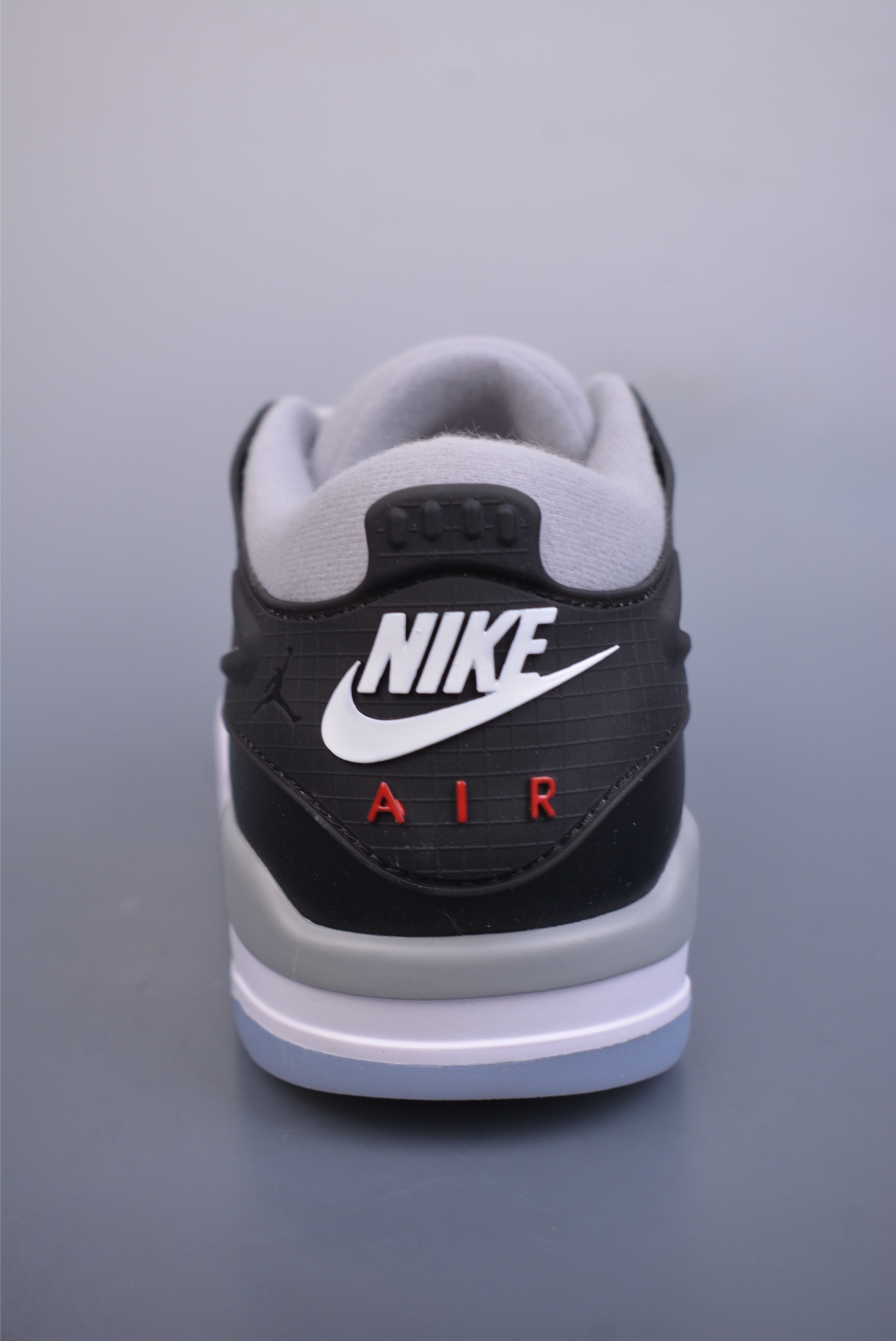 Nike Air Jordan 4 RM Reflective Basketball Shoes Charcoal Black and White HV5184-010