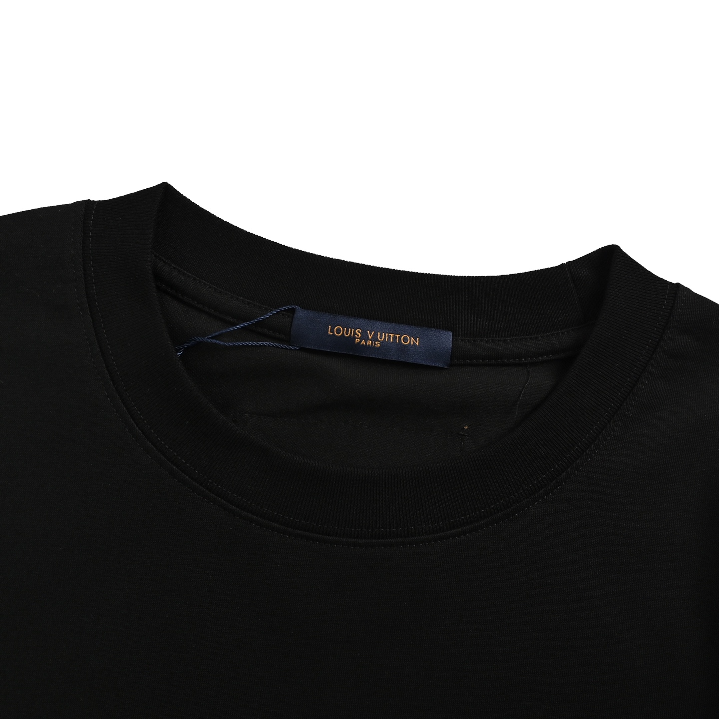 Louis Vuitton 25ss hand-painted camouflage lettering logo short sleeve