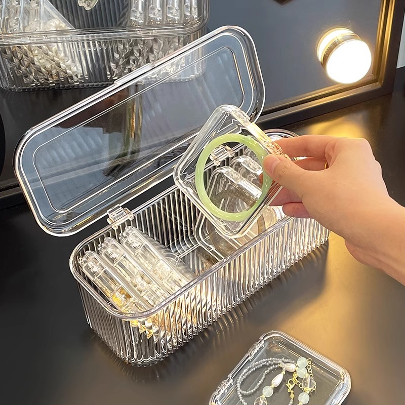 💍📿Acrylic Jewelry Storage Box📦📦（One storage box + 14 small jewelry boxes）