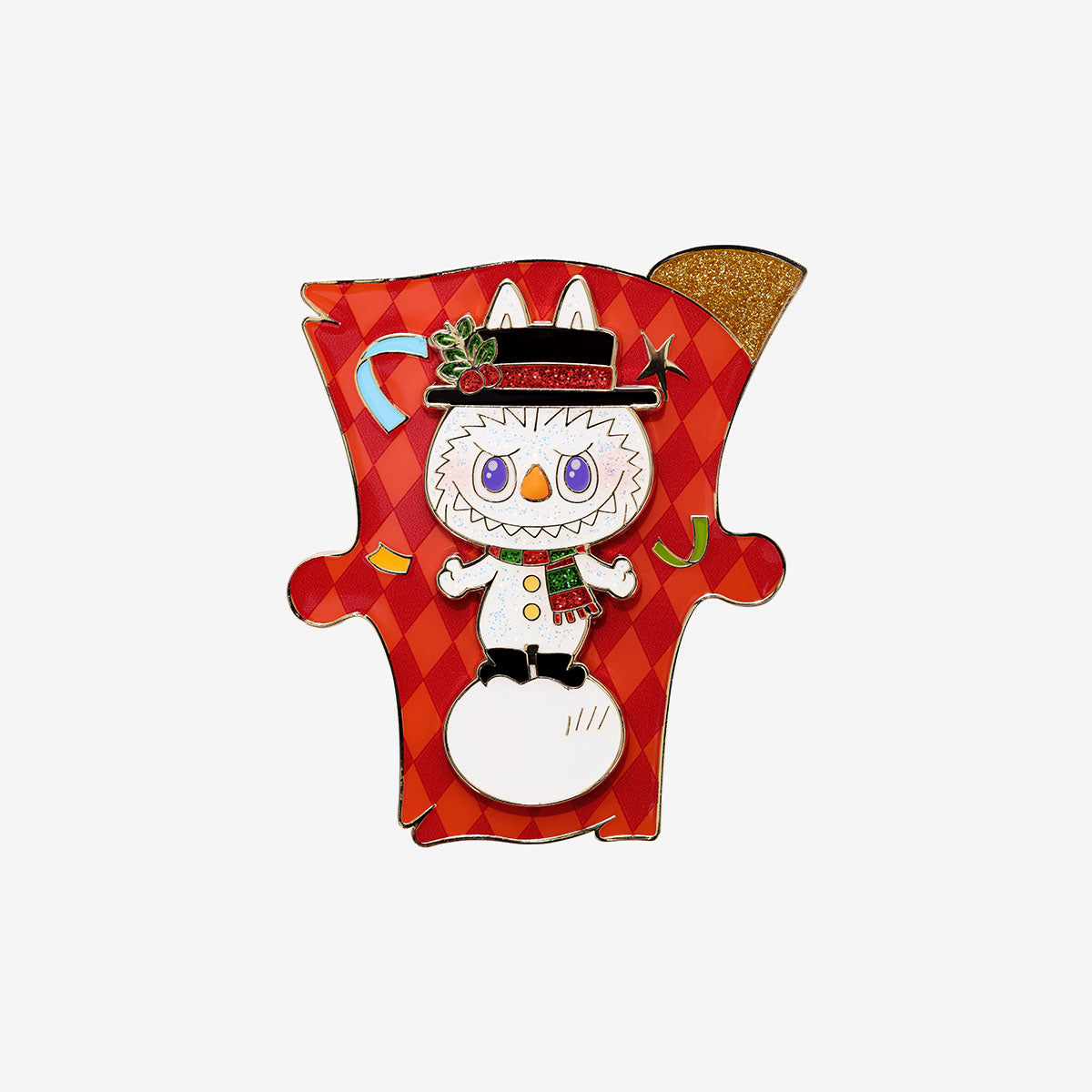 POP MART THE MONSTERS Let's Christmas Series-Fridge Magnet  [1 Blind Box]