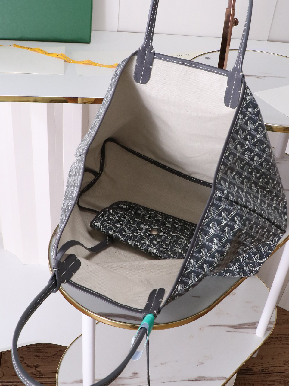 Goyard saint louis small shopping bag 020146
