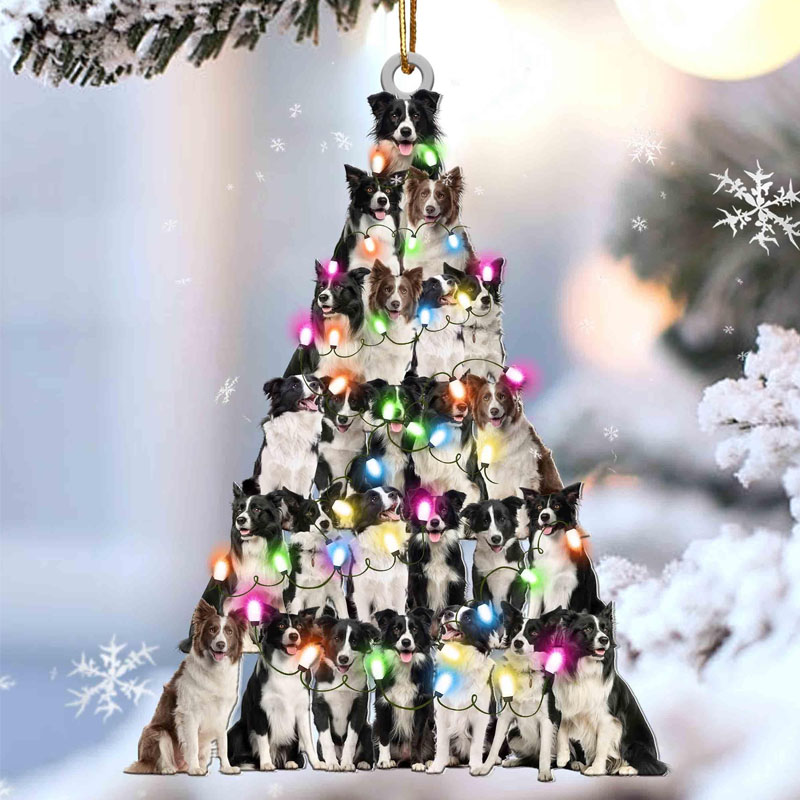 Cute puppy Christmas Ornament