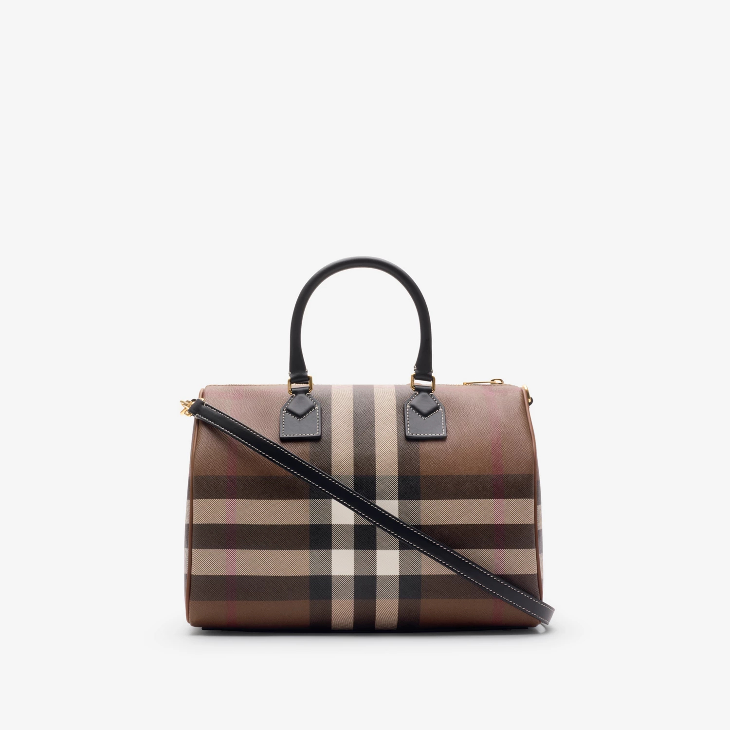 Burberry Medium Check Bowling Bag 81122251