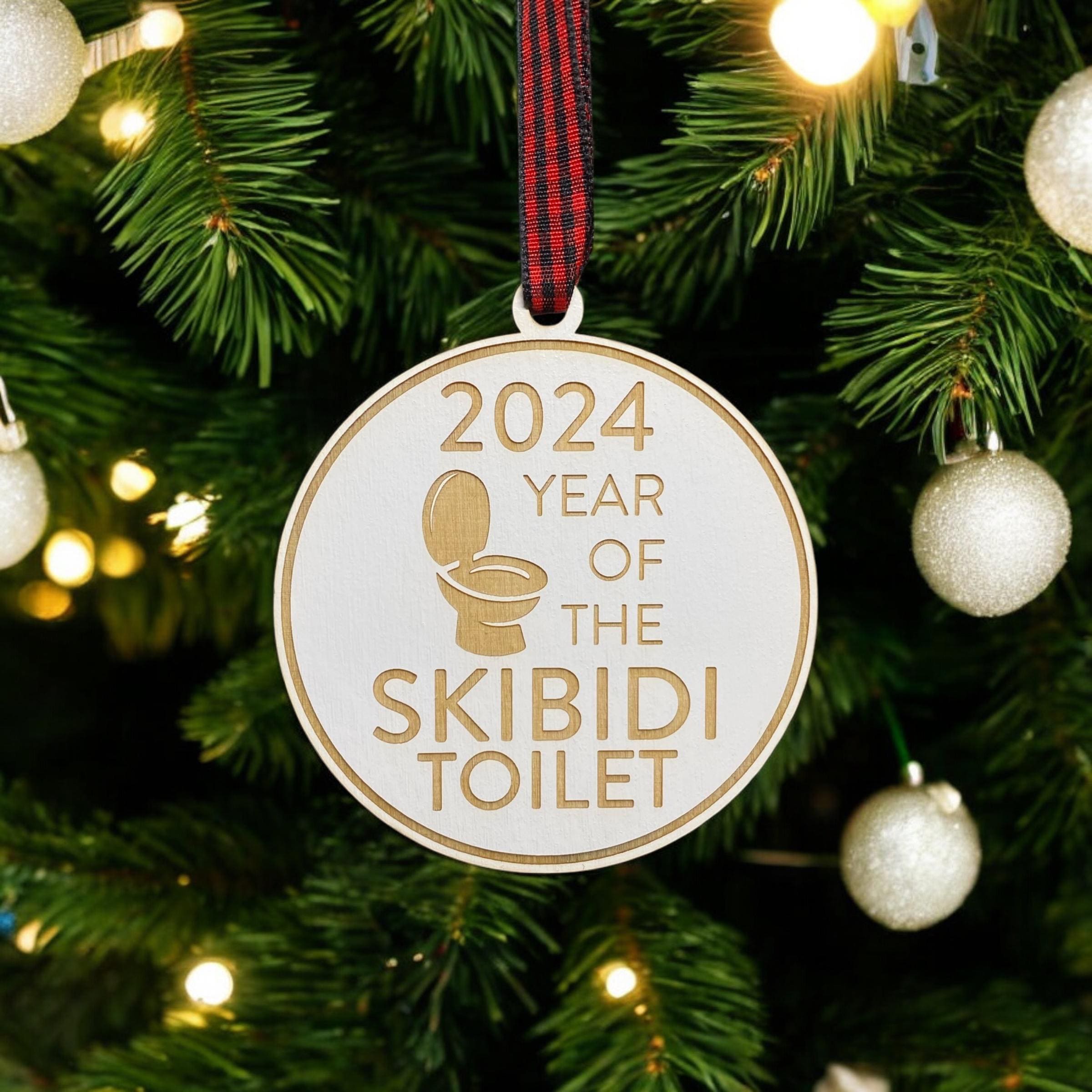 Skibidi Toilet Ornament