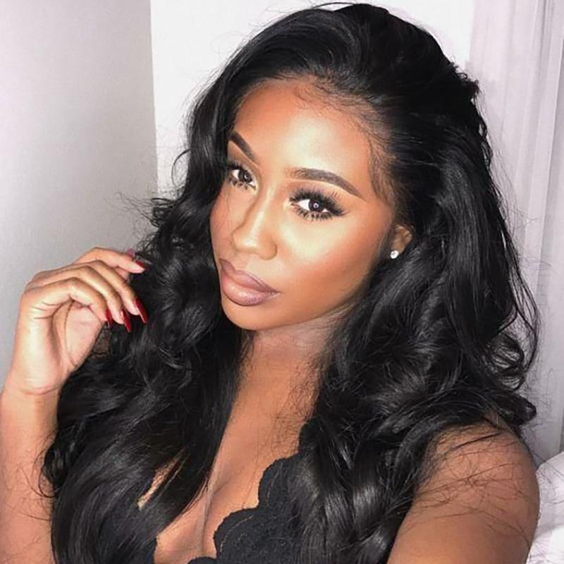 Luna A11 Deep Wave Long Hair Wig for African American