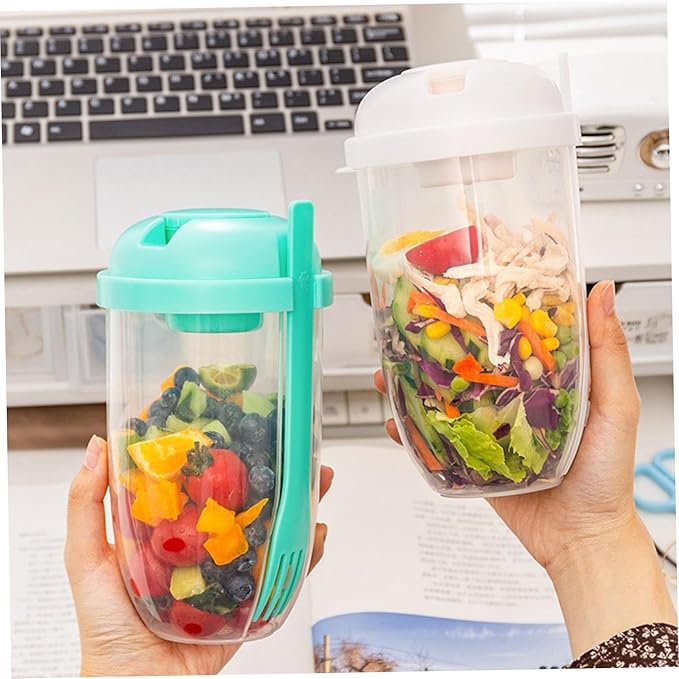 🍴Keep Fit Salad Meal Shaker Cup