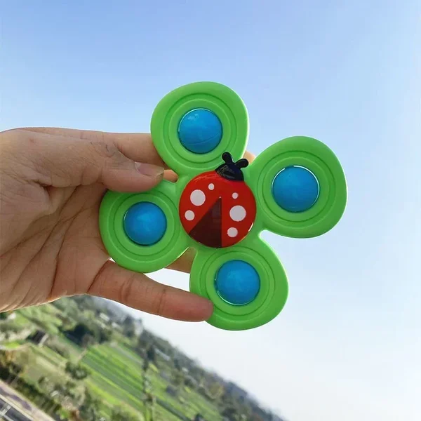 (Summer Hot Sale - Now 49% off) 🔥Suction cup rotating toys are a must-have for growing babies