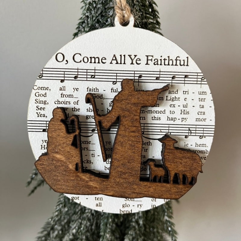 2023 Music Nativity Ornament Set