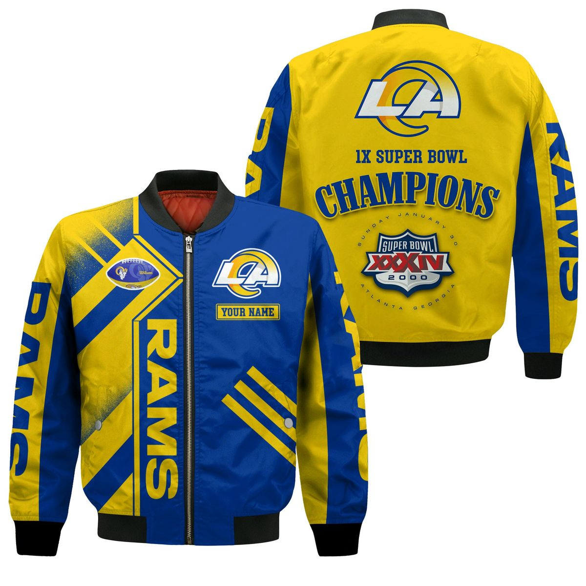 LOS ANGELES RAMS BOMBER JACKET