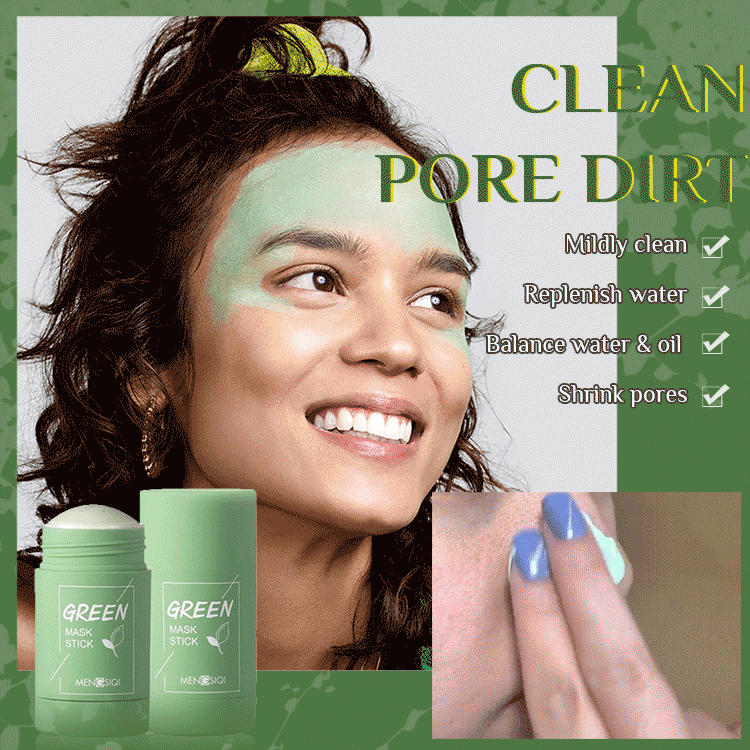 💖BUY 1 GET 1 FREE--Green Tea/Eggplant Purifying Clay Stick Mask (BUY 3 SAVE 30%)