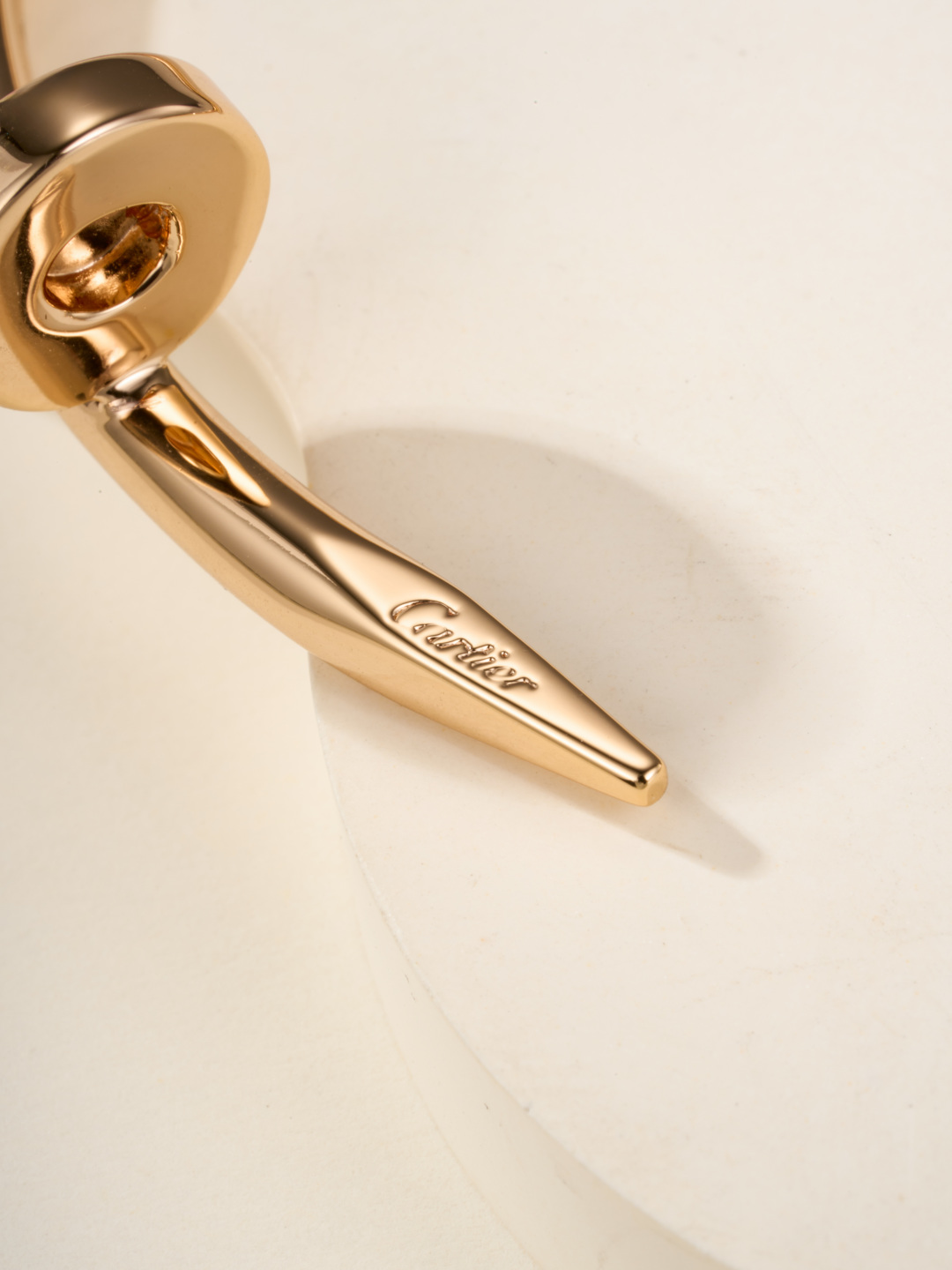 Cartier Classic Nail Diamond-Free Thick Bracelet