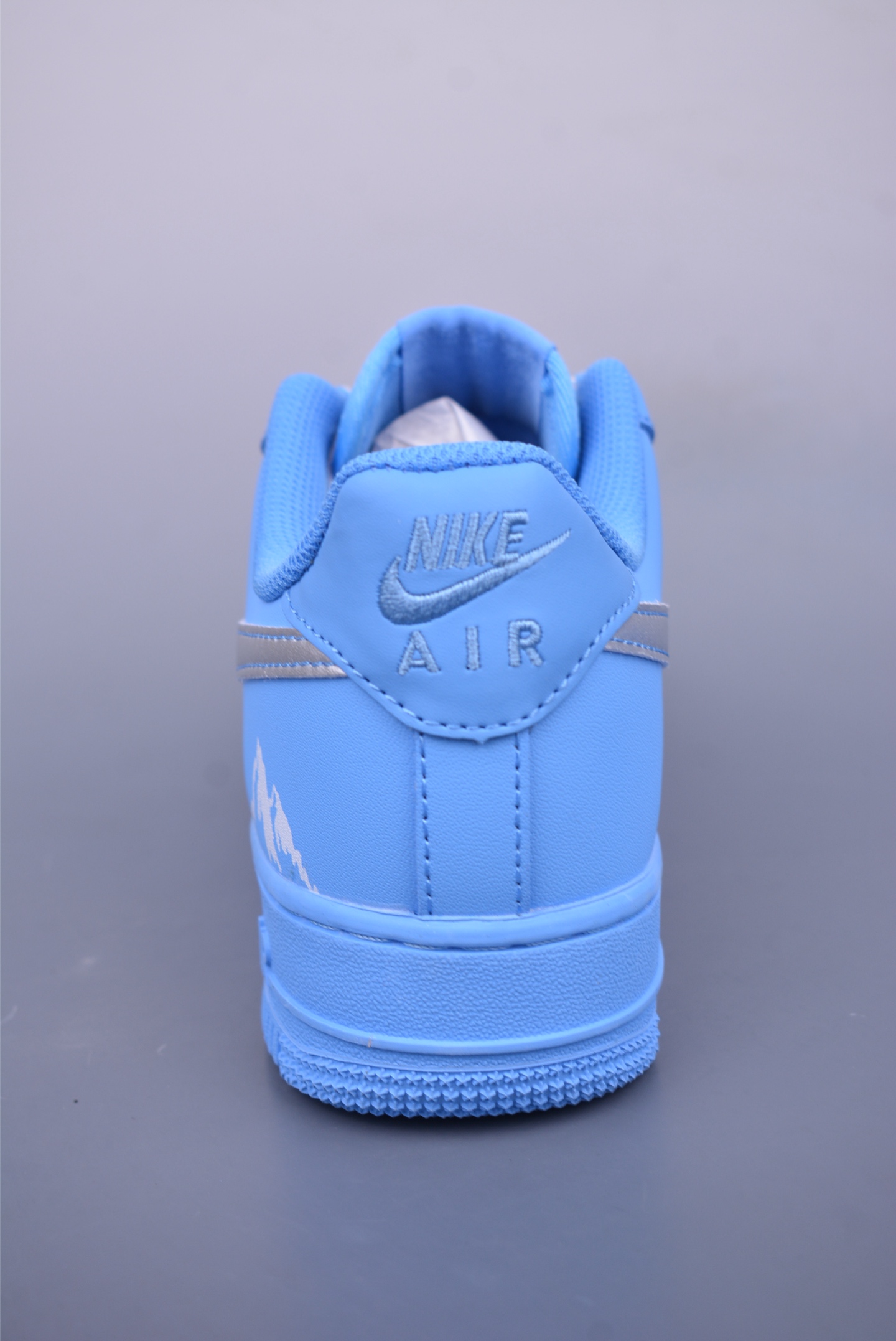 UPHILL x Nike Air Force 1'07 Low Sneakers North Carolina Blue CW2288-029