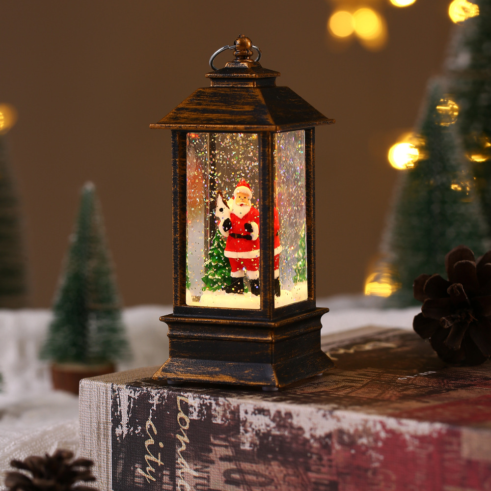 (🌲Early Christmas Sale- SAVE 49% OFF)Snow Globe Christmas Lantern Decorations-BUY 3 GET 10% OFF & FREE SHIPPING