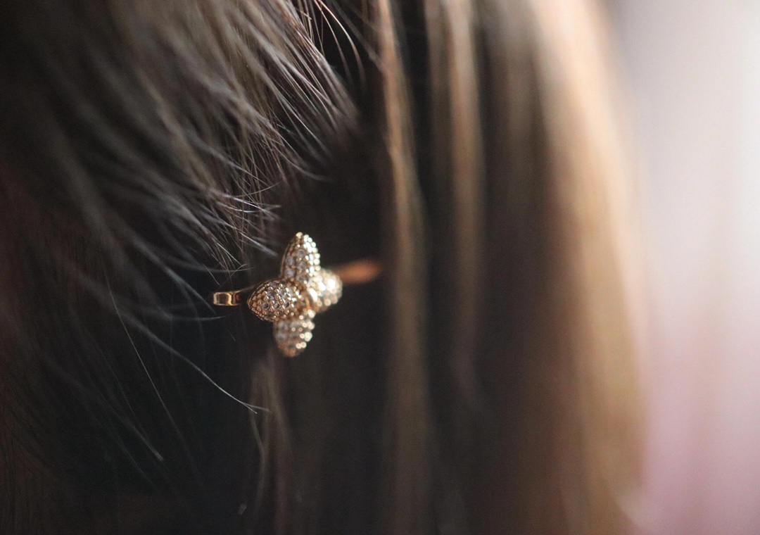 Louis Vuitton Three-piece hair clip set