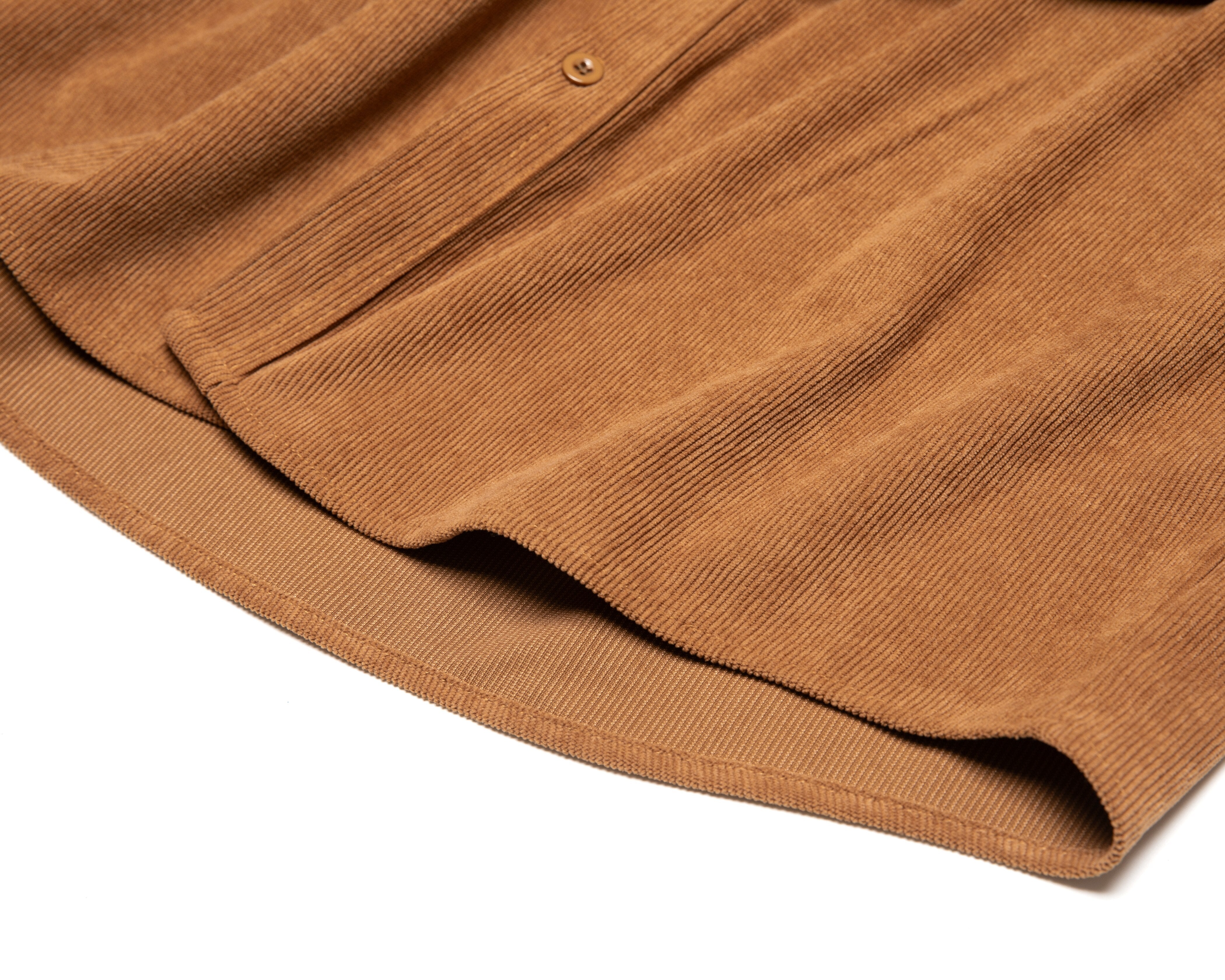 Men's Corduroy Button-up Shirt