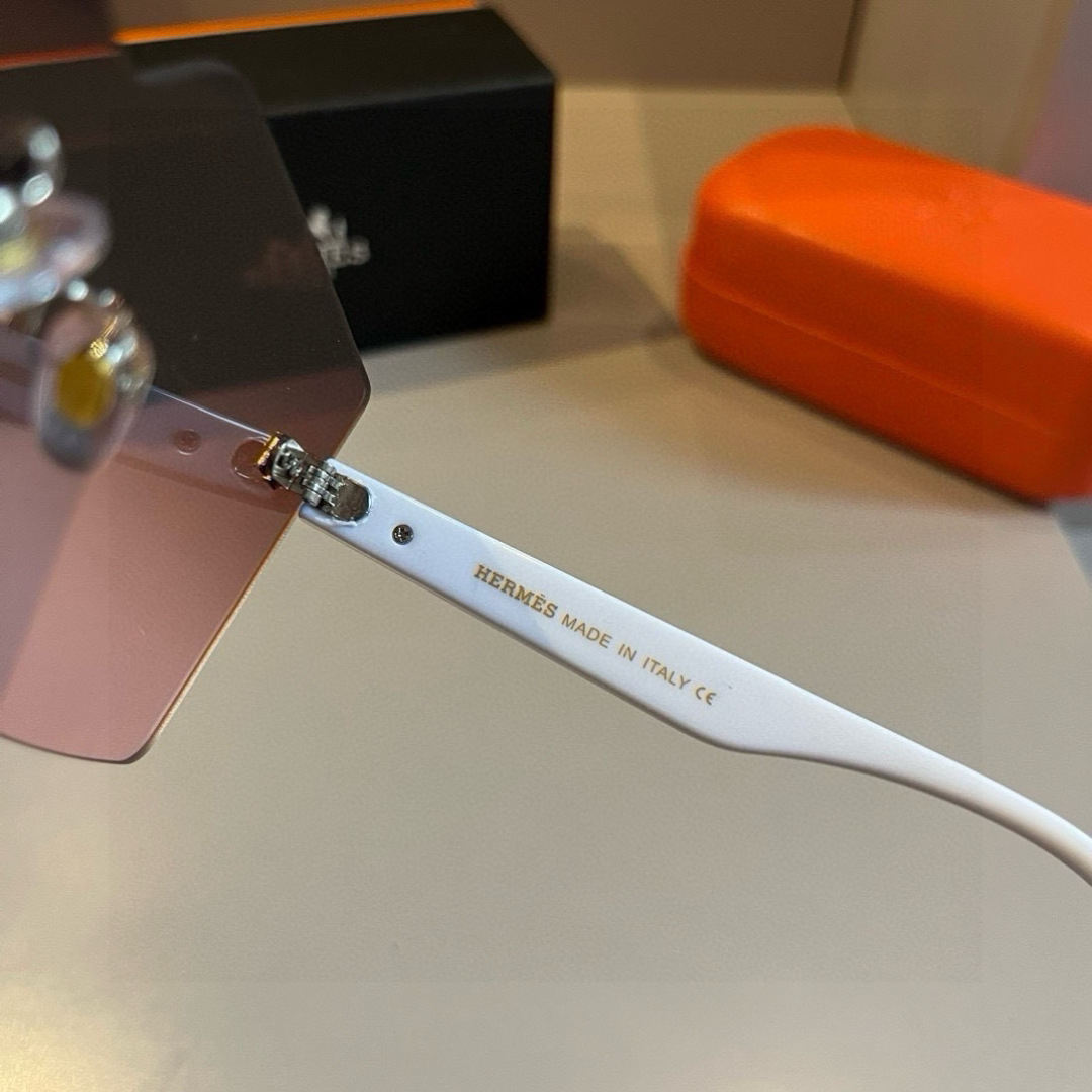Hermes rimless sunglasses